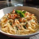 Creamy Chicken Alfredo Pasta With Roasted Red Pepper Swirl 1767857462.8786075