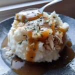 Creamy Rosemary Garlic Swirl Chicken Gravy Over Fluffy Mashed Potatoes 6 Creamy Rosemary Garlic Swirl Chicken Gravy Over Fluffy Mashed Potatoes 1767858322.7976635