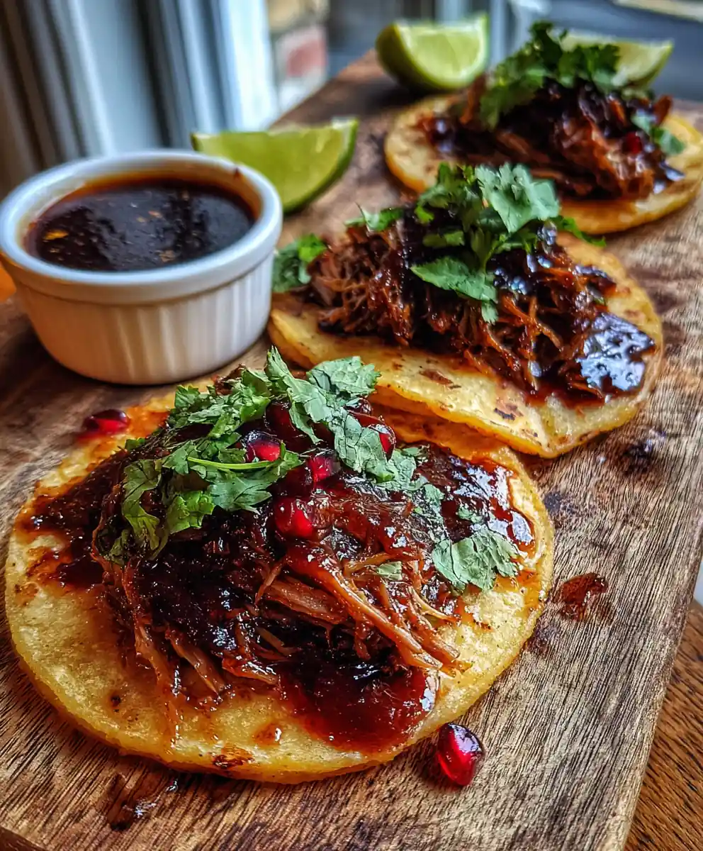 Crock Pot Birria Tacos With Pomegranate Molasses Caramelized Onion Glaze 5 Crock Pot Birria Tacos with Pomegranate Molasses Caramelized Onion Glaze