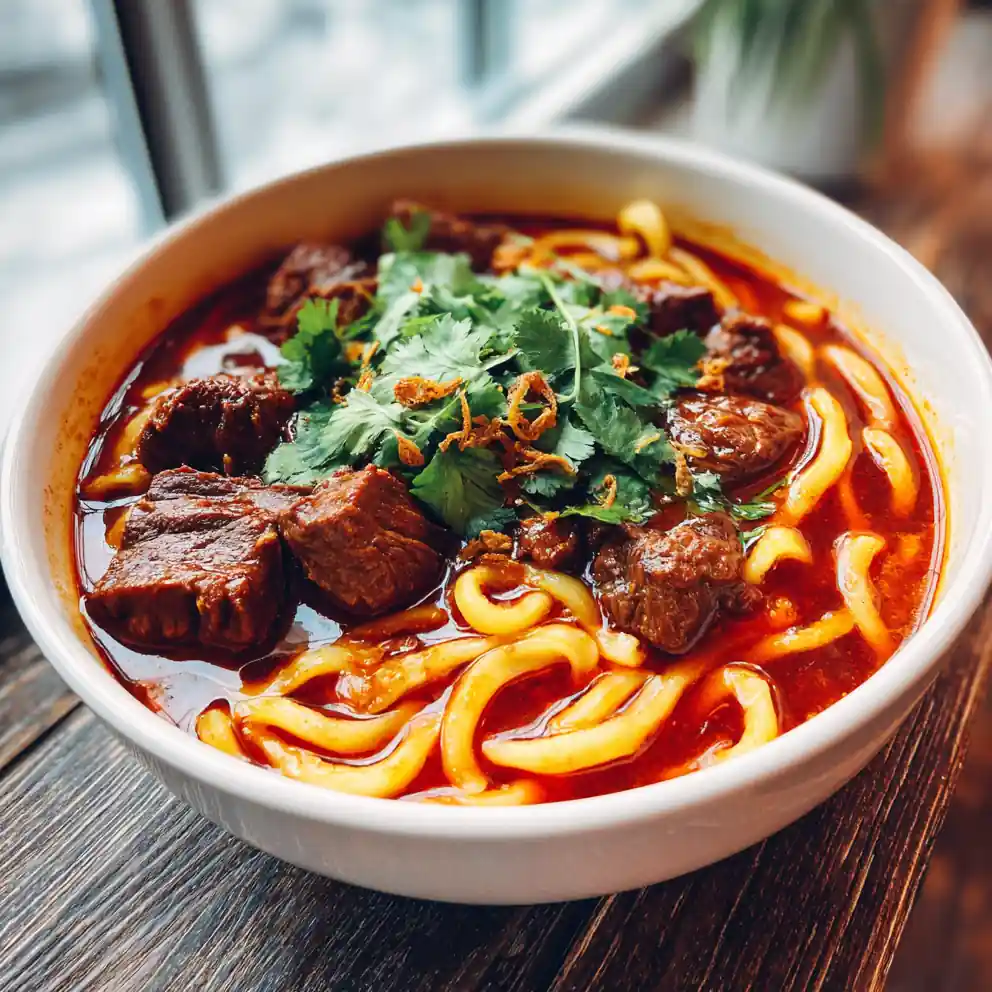 Crockpot Beef And Noodles With Smoked Chipotle Tomato Swirl 4 Crockpot Beef and Noodles with Smoked Chipotle Tomato Swirl