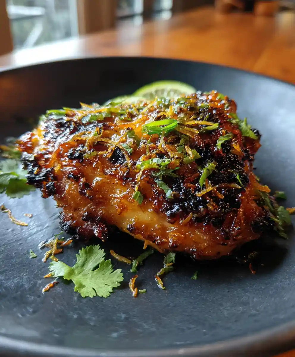 Grilled Thai Coconut Chicken With Toasted Coconut Lime Crust 5 Grilled Thai Coconut Chicken with Toasted Coconut Lime Crust