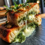 Herb Cheese Bread With Green Pesto Cream Cheese Swirl 1767823337.2253835