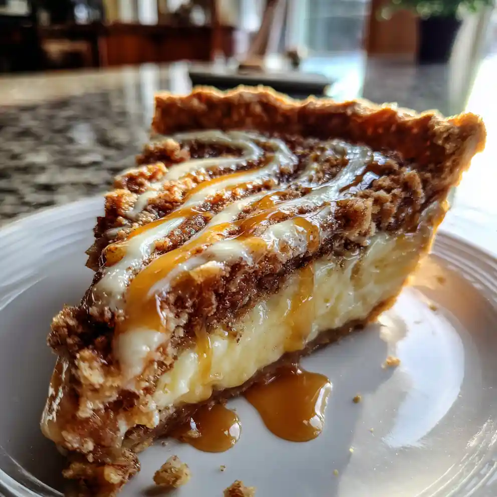 Kentucky Sawdust Pie With Brown Butter Maple Swirl 4 Kentucky Sawdust Pie with Brown Butter Maple Swirl