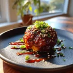 Korean Bbq Meatballs With Kimchi Mayo Core And Gochujang Glaze 6 Korean BBQ Meatballs With Kimchi Mayo Core And Gochujang Glaze 1767840913.5315003