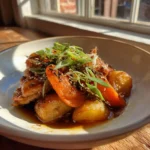 Korean Braised Chicken Jjimdak With Caramelized Pear Glaze 1767860567.1770604