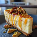 Lemon Lime Cherry Pistachio Cheesecake With Lime Honey Caramel Swirl 6 Lemon Lime Cherry Pistachio Cheesecake With Lime Honey Caramel Swirl 1767849218.0810418
