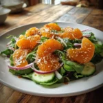 Mandarin Orange Salad With Sesame Honey Glaze And Candied Ginger Ribbons 6 Mandarin Orange Salad With Sesame Honey Glaze And Candied Ginger Ribbons 1767834987.3152297
