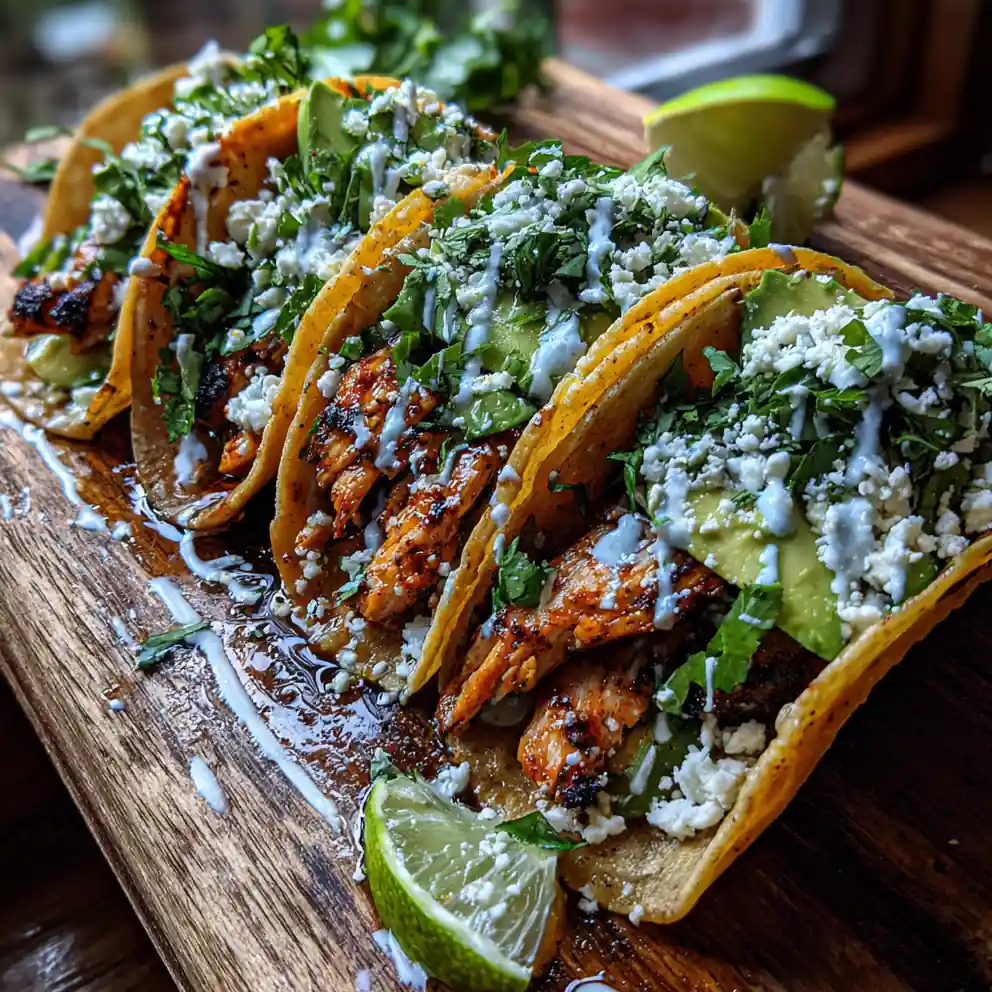 Mexican Street Corn Chicken Tacos With Charred Corn Butter Glaze 4 Mexican Street Corn Chicken Tacos with Charred Corn Butter Glaze