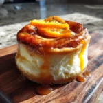 Mini Cinnamon Roll Cheesecakes With Orange Honey Caramel Drizzle 1767848114.912762