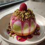 Pistachio Raspberry Cheesecake Domes With Pistachio Cream Swirl 6 Pistachio Raspberry Cheesecake Domes With Pistachio Cream Swirl 1767831228.337112