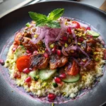 Pomegranate Glazed Chicken Shawarma Bowl With Yogurt Drizzle 6 Pomegranate Glazed Chicken Shawarma Bowl With Yogurt Drizzle 1767825161.4277349