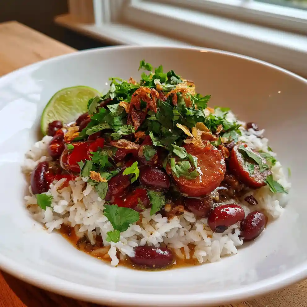 Smoky Chipotle Poblano Red Beans And Rice 4 Smoky Chipotle Poblano Red Beans and Rice