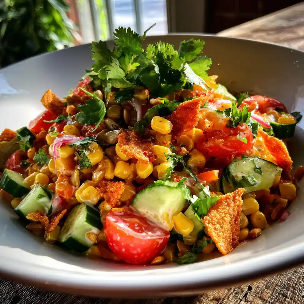 Sweet Corn Salad With Citrus Yogurt Dressing 4 Sweet Corn Salad with Citrus Yogurt Dressing