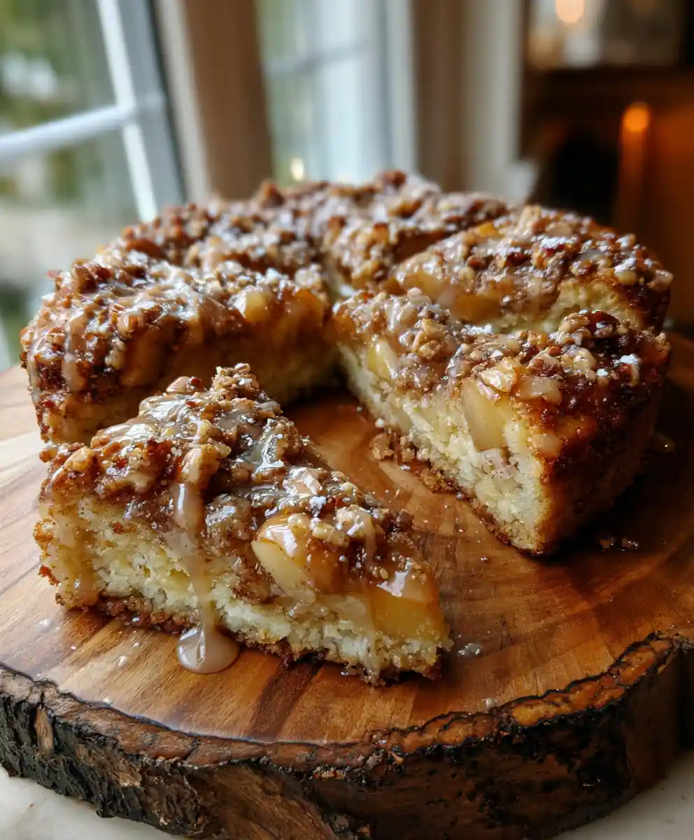 Apple Cinnamon Roll Bake With Brown Butter Almond Streusel 5 Apple Cinnamon Roll Bake With Brown Butter Almond Streusel