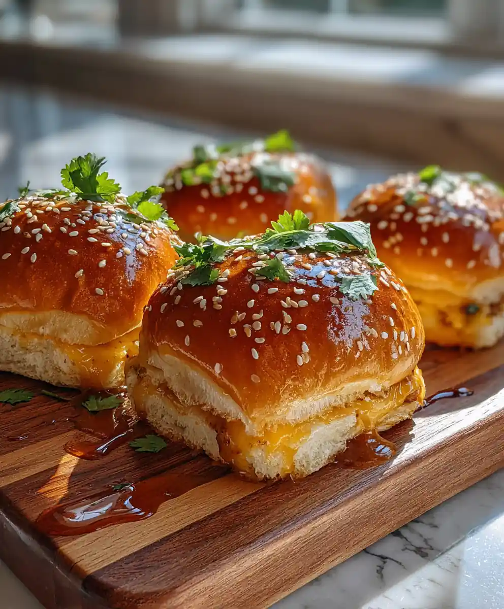 Baked Turkey And Cheese Sliders With Chipotle Honey Glaze 5 Baked Turkey And Cheese Sliders With Chipotle Honey Glaze