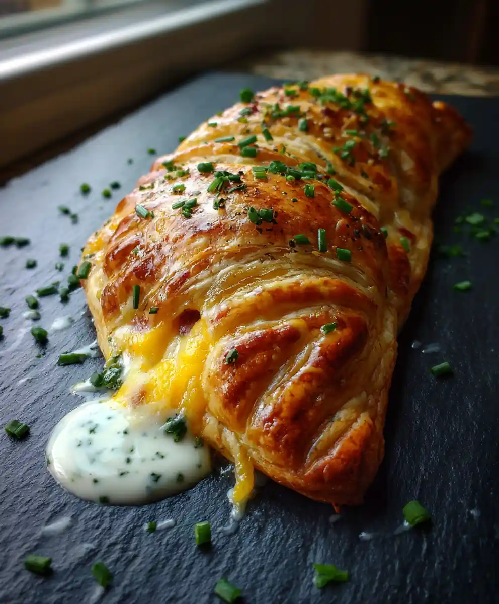 Cheese And Smoked Turkey Turnovers With Herbed Cream Cheese Swirl 5 Cheese And Smoked Turkey Turnovers With Herbed Cream Cheese Swirl