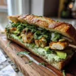 Cilantro Lime Chicken Avocado Sandwich With Cream Cheese Swirl 6 Cilantro Lime Chicken Avocado Sandwich With Cream Cheese Swirl 1772096124.1220124