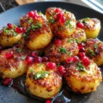 Crispy Parmesan Crusted Baby Potatoes With Pomegranate Glaze 6 Crispy Parmesan Crusted Baby Potatoes With Pomegranate Glaze 1772022584.015498