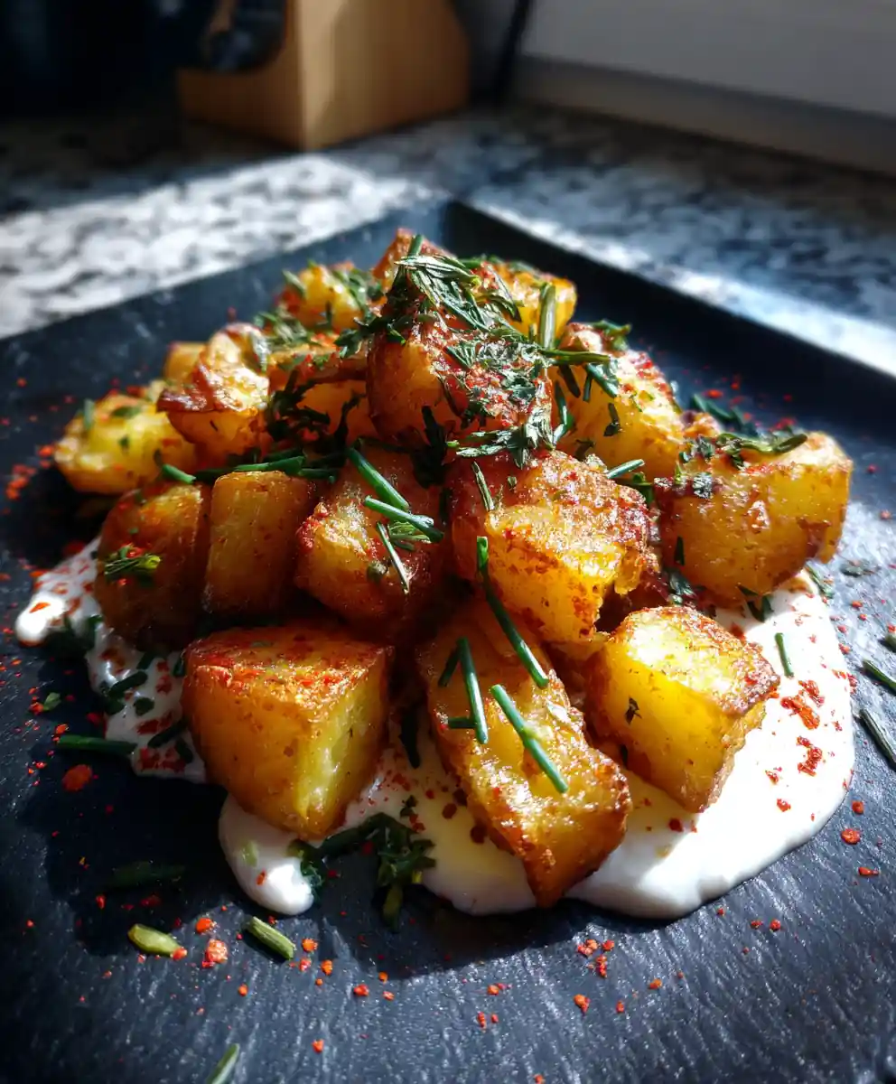 Crispy Rosemary Breakfast Potatoes With Smoked Paprika Yogurt Drizzle 5 Crispy Rosemary Breakfast Potatoes With Smoked Paprika Yogurt Drizzle
