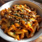 Crockpot Ground Beef Pasta With Roasted Red Pepper Cashew Cream Swirl 6 Crockpot Ground Beef Pasta With Roasted Red Pepper Cashew Cream Swirl 1772075044.5008497