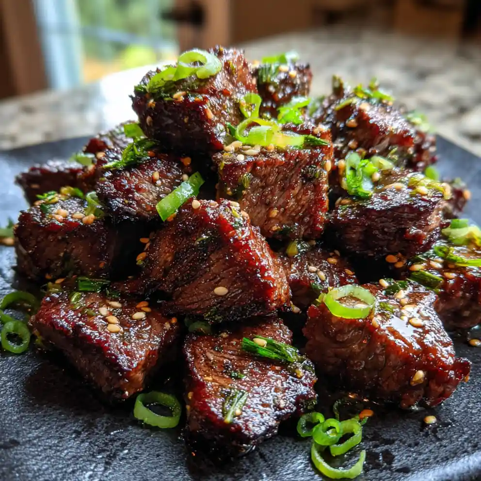 Crockpot Steak Bites With Miso Garlic Butter Glaze 4 Crockpot Steak Bites With Miso Garlic Butter Glaze