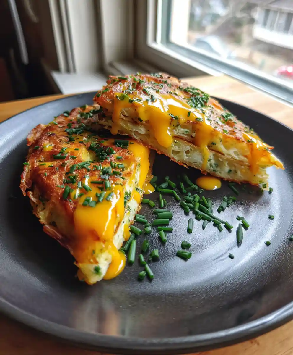 Herb Swirled Cheese Hashbrown Waffles With Smoked Turkey 5 Herb Swirled Cheese Hashbrown Waffles With Smoked Turkey