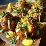 Lemon Yogurt Drizzled Smashed Potatoes With ZaAtar Crunch 1772083150.5467238