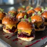 Mini Big Mac Sliders With Beet Infused Relish 6 Mini Big Mac Sliders With Beet Infused Relish 1772025257.7597015