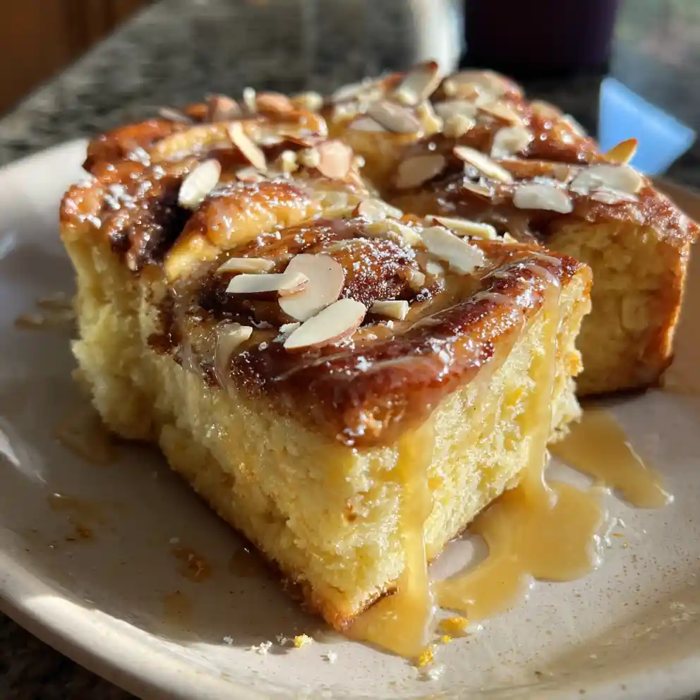 Orange Cream Cheese Cinnamon Roll Bars 4 Orange Cream Cheese Cinnamon Roll Bars