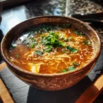 Sesame Ginger Egg Roll Soup With Green Onion Swirl 6 Sesame Ginger Egg Roll Soup With Green Onion Swirl 1772029820.5332758