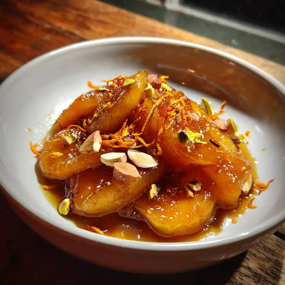 Slow Cooker Fried Apples With Orange Cardamom Caramel Drizzle 4 Slow Cooker Fried Apples With Orange Cardamom Caramel Drizzle