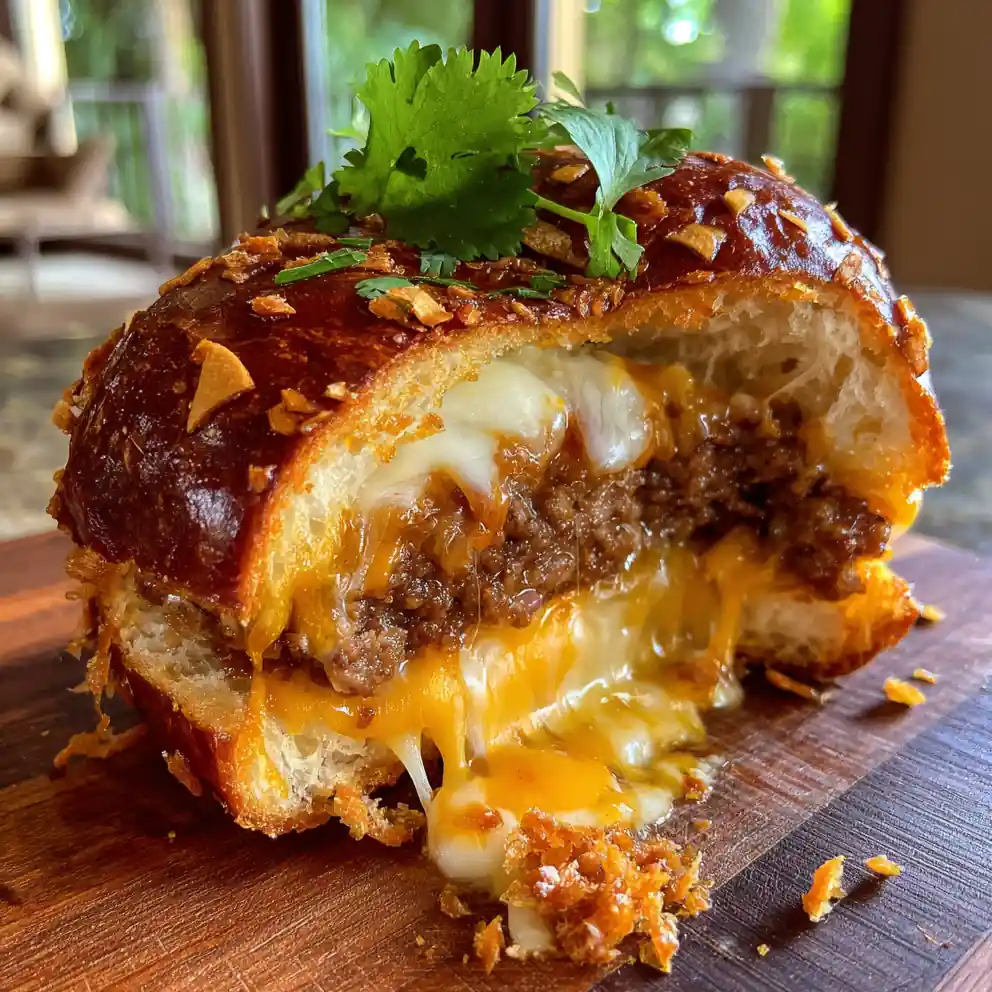 Smoky Chipotle Cheddar Pretzel Cowboy Sliders 4 Smoky Chipotle Cheddar Pretzel Cowboy Sliders