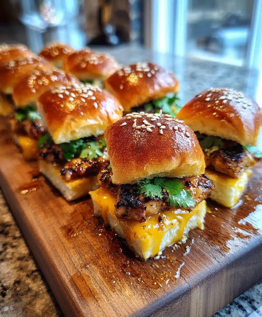 Smoky Jalapeño Honey Mustard Chicken Sliders With Creamy Spread 5 Smoky Jalapeño Honey Mustard Chicken Sliders With Creamy Spread