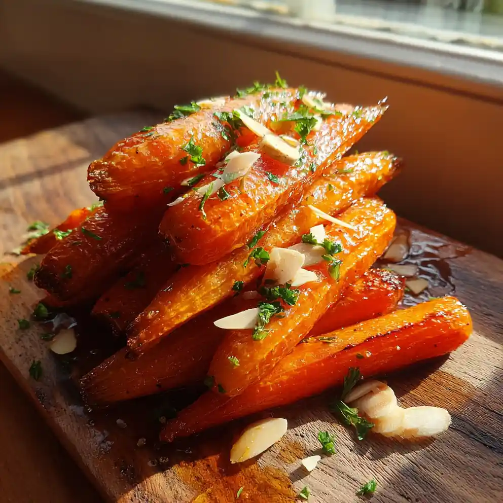 Smoky Paprika Honey Garlic Butter Roasted Carrots 4 Smoky Paprika Honey Garlic Butter Roasted Carrots