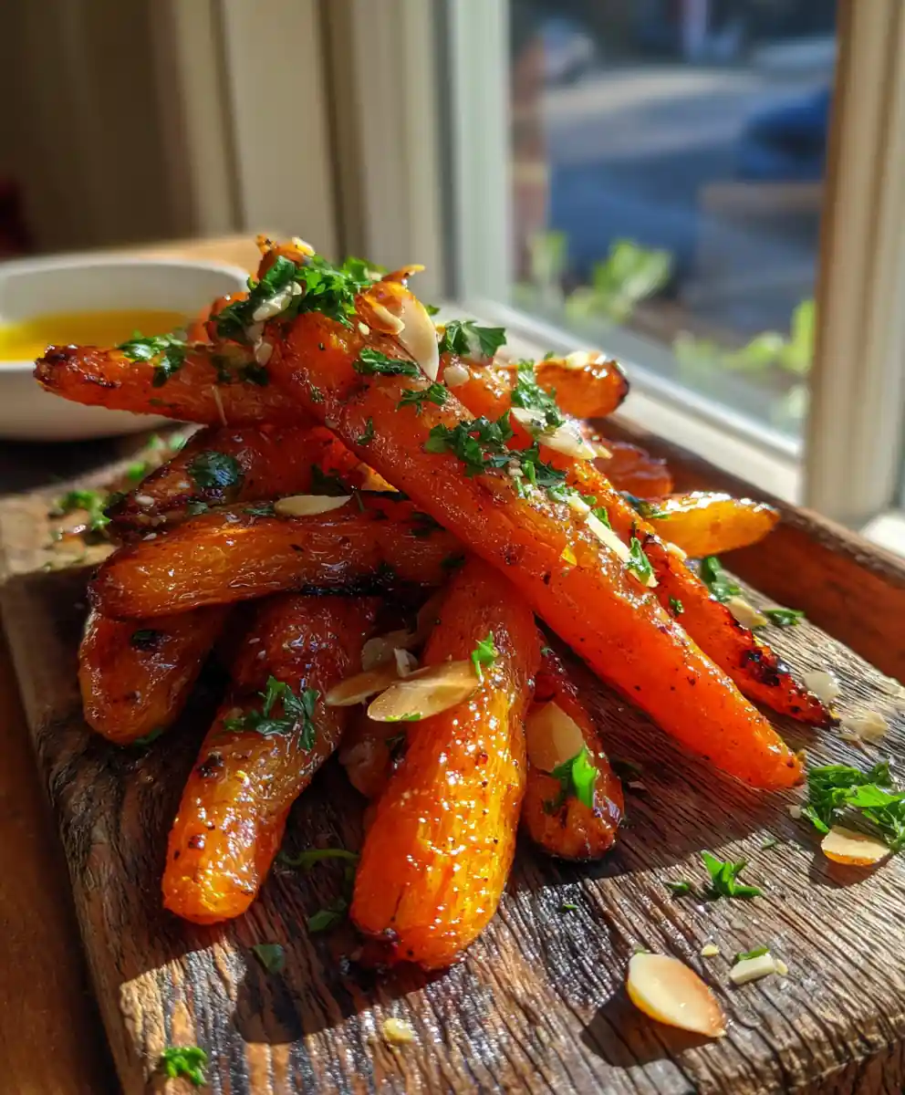Smoky Paprika Honey Garlic Butter Roasted Carrots 5 Smoky Paprika Honey Garlic Butter Roasted Carrots