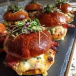 Smoky Red Pepper Kentucky Hot Brown Sliders 6 Smoky Red Pepper Kentucky Hot Brown Sliders 1772054908.6297867