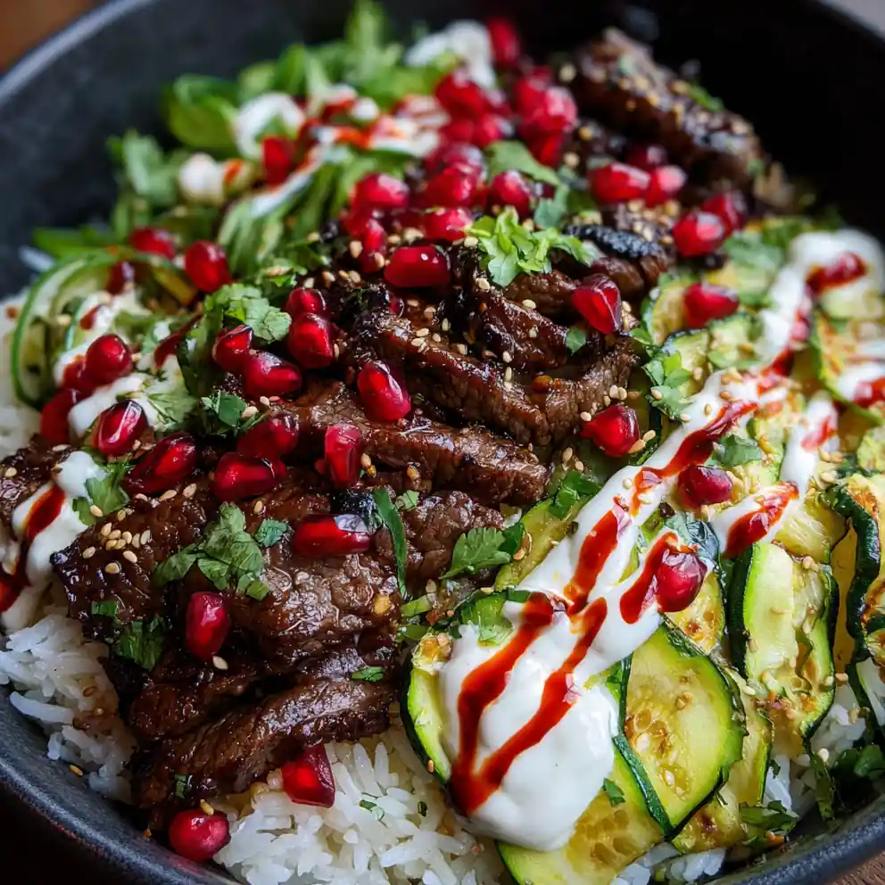Cozy Grilled Steak Bowl With Zucchini 4 Cozy Grilled Steak Bowl With Zucchini