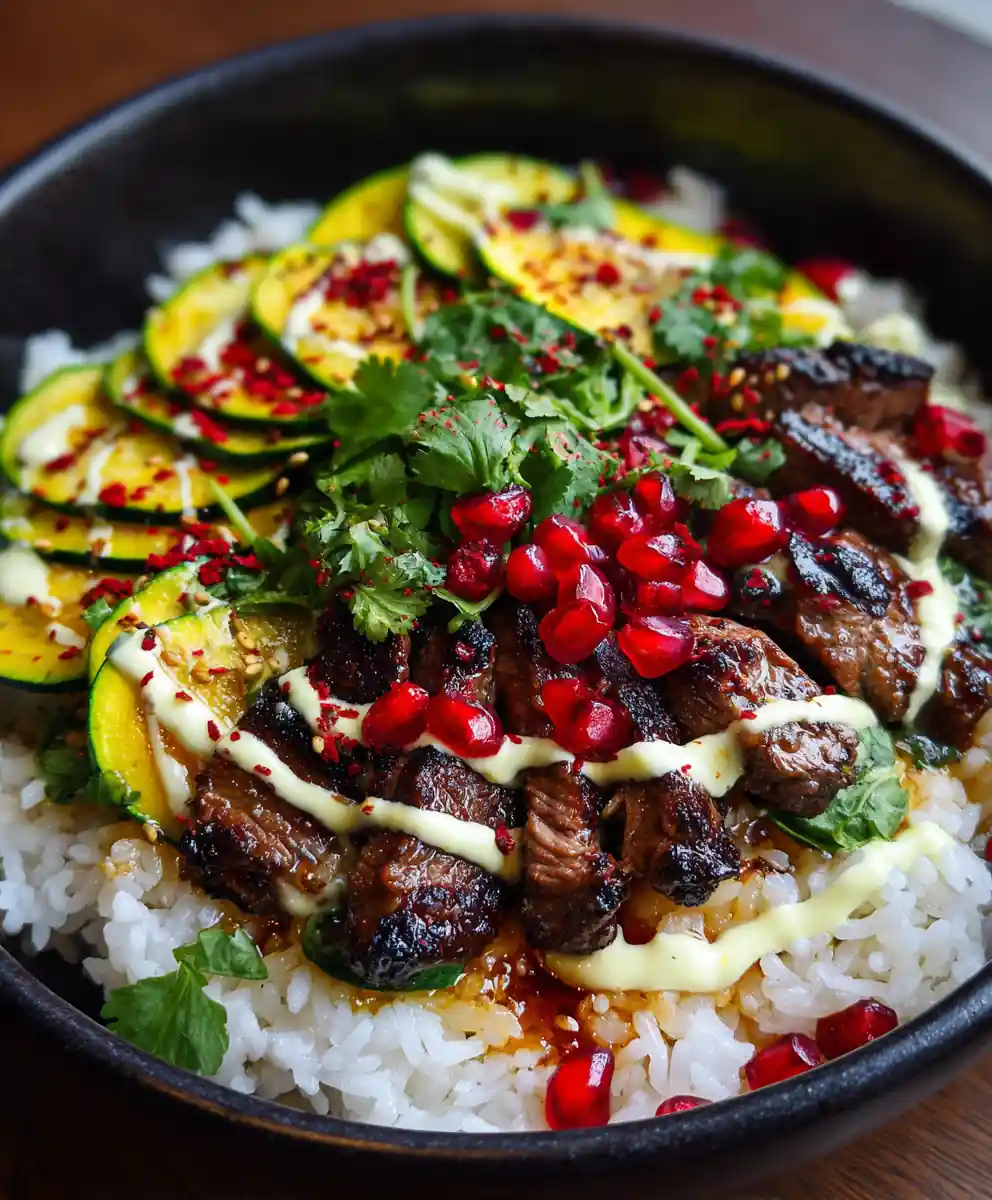 Cozy Grilled Steak Bowl With Zucchini 5 Cozy Grilled Steak Bowl With Zucchini