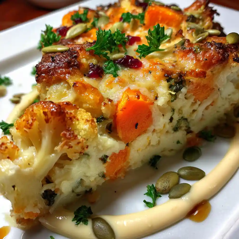 Cozy Creamy Winter Vegetable Bake 4 Cozy Creamy Winter Vegetable Bake