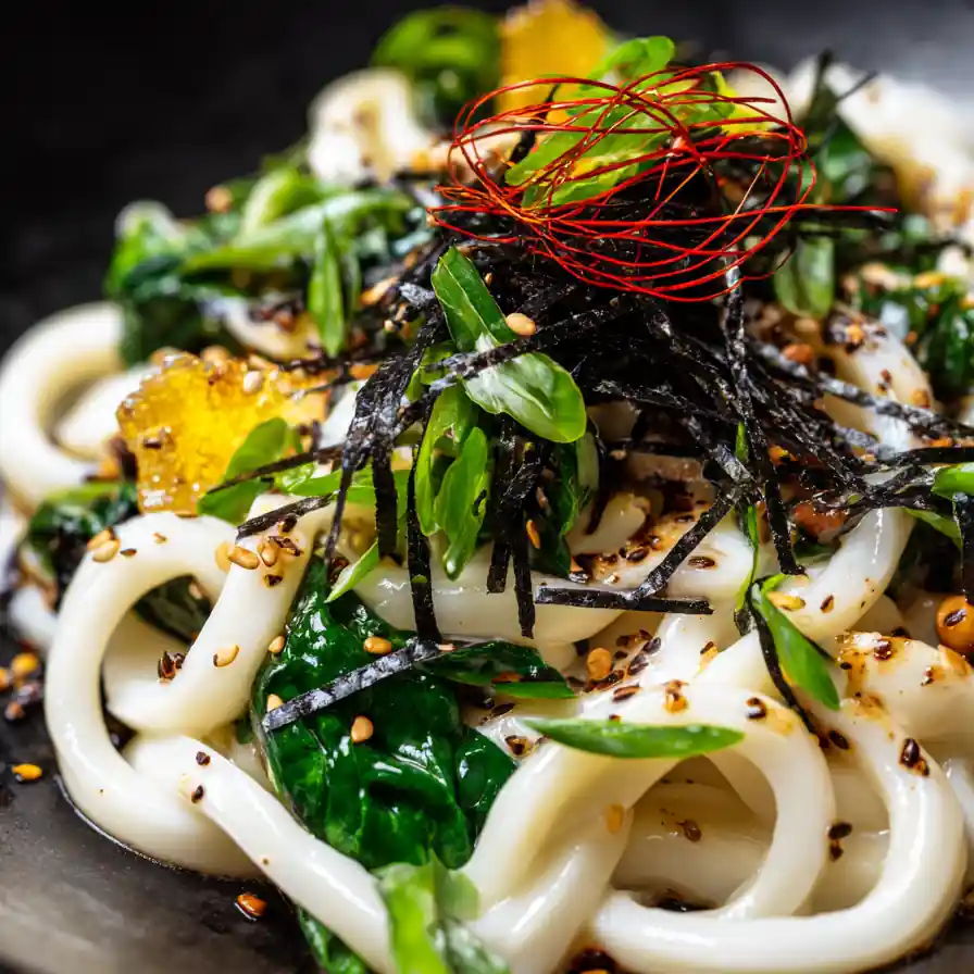 Decadent Creamy Miso Udon 4 Decadent Creamy Miso Udon