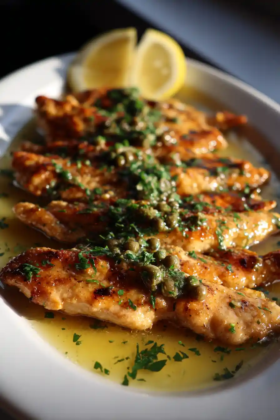 Easy Chicken Piccata 5 Easy Chicken Piccata