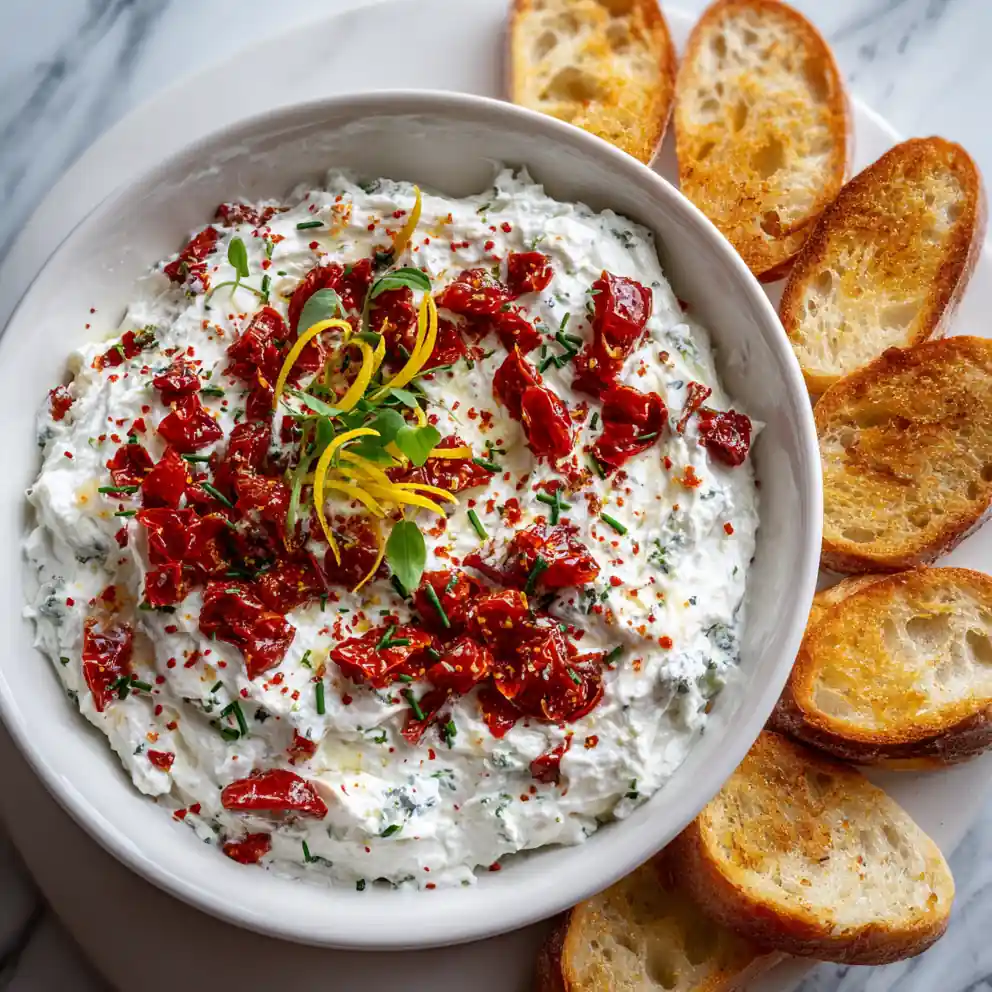 Herbed Boursin Bruschetta Dip 4 Herbed Boursin Bruschetta Dip
