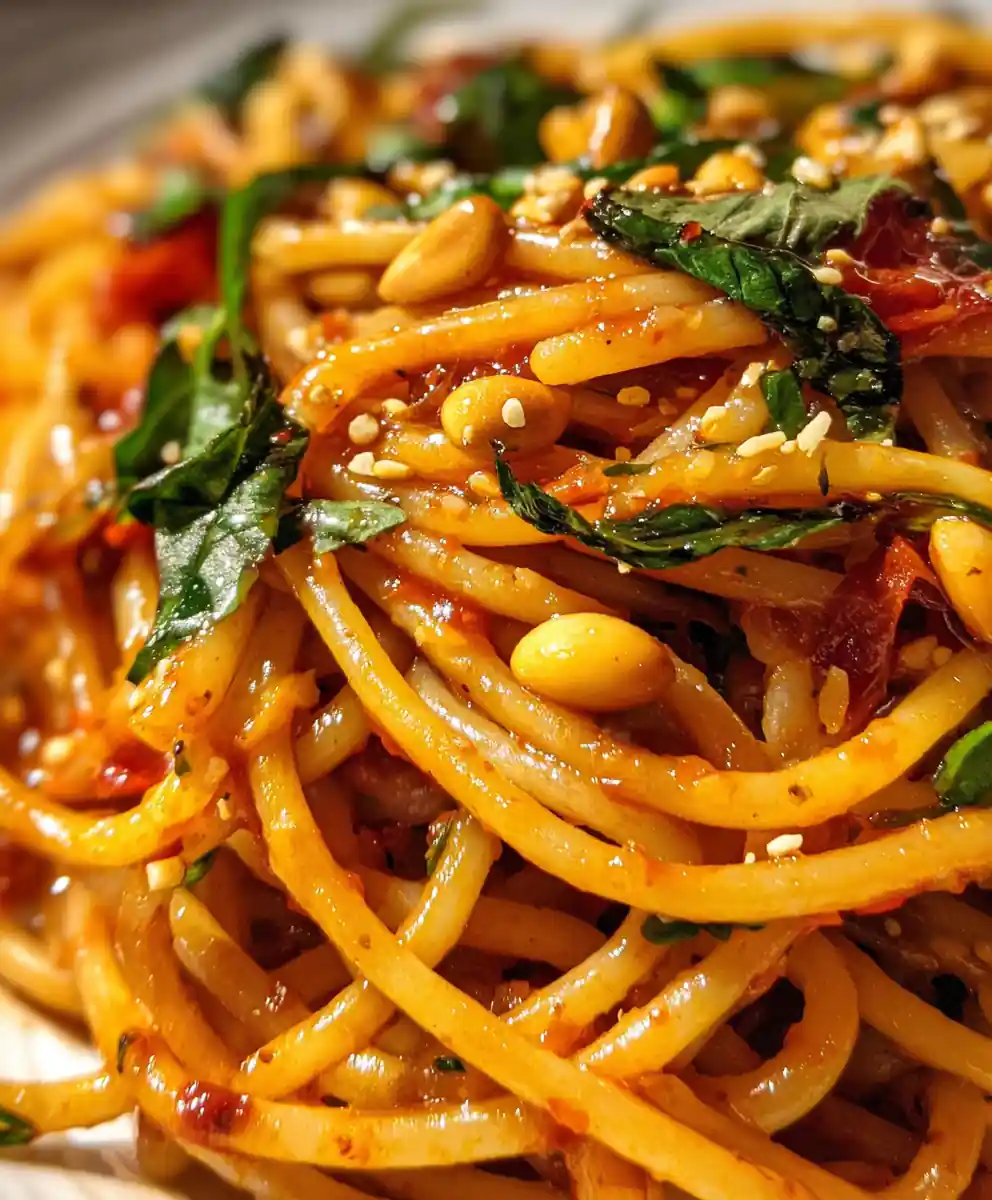 Italian Bold & Spicy Drunken Noodles (Alcohol Free) 5 Italian Bold & Spicy Drunken Noodles (Alcohol Free)