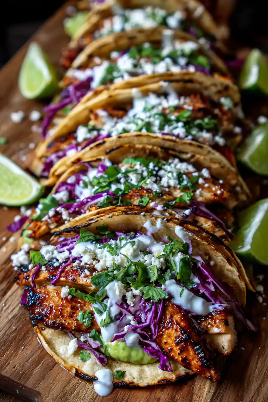 Juicy 30 Minute Chicken Tacos 5 Juicy 30 Minute Chicken Tacos