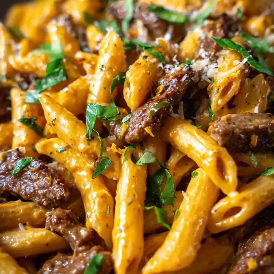 One Pot Creamy Beef Garlic Butter Pasta 4 One Pot Creamy Beef Garlic Butter Pasta
