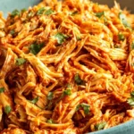 Slow Cooker Three-Ingredient Taco Chicken 4 Slow Cooker Three-Ingredient Taco Chicken