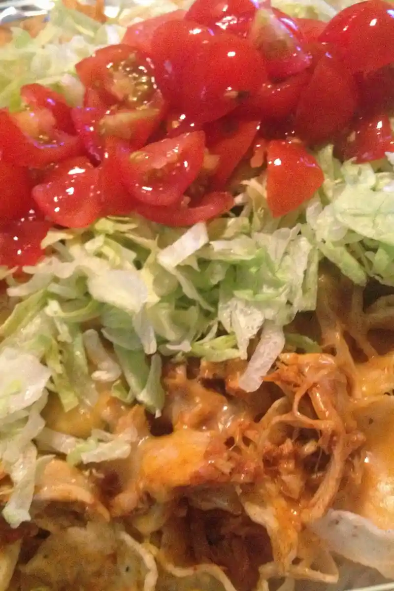 Easy Crockpot Nacho Chicken 3 Recipe image