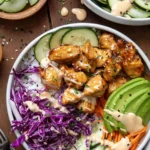 Creamy and Spicy Bang Bang Chicken Bowls 4 Creamy and Spicy Bang Bang Chicken Bowls