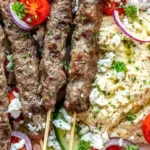 Juicy Beef Kafta Kabob 4 Juicy Beef Kafta Kabob
