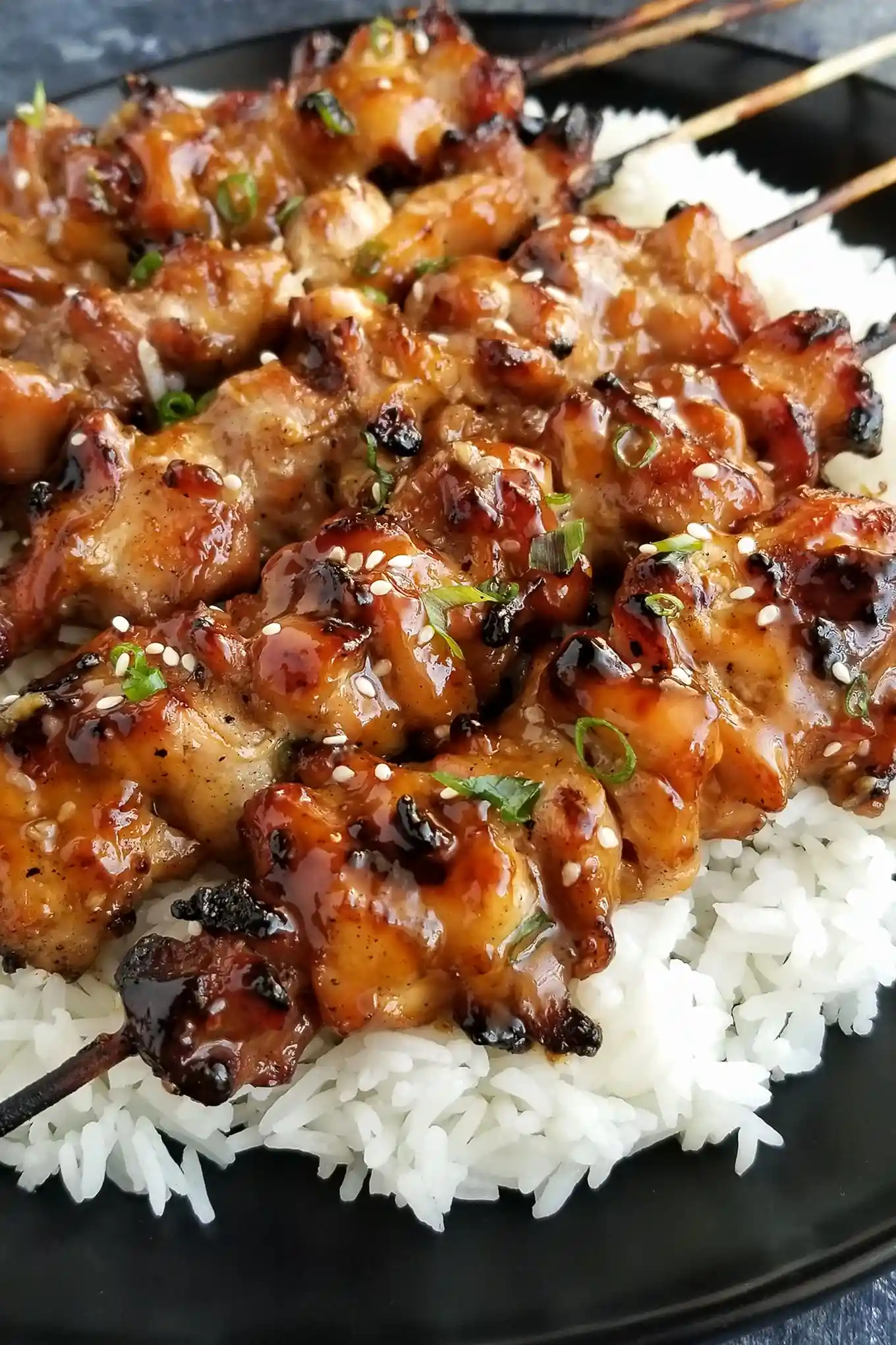 Grilled Teriyaki Chicken Skewers 3 Recipe image